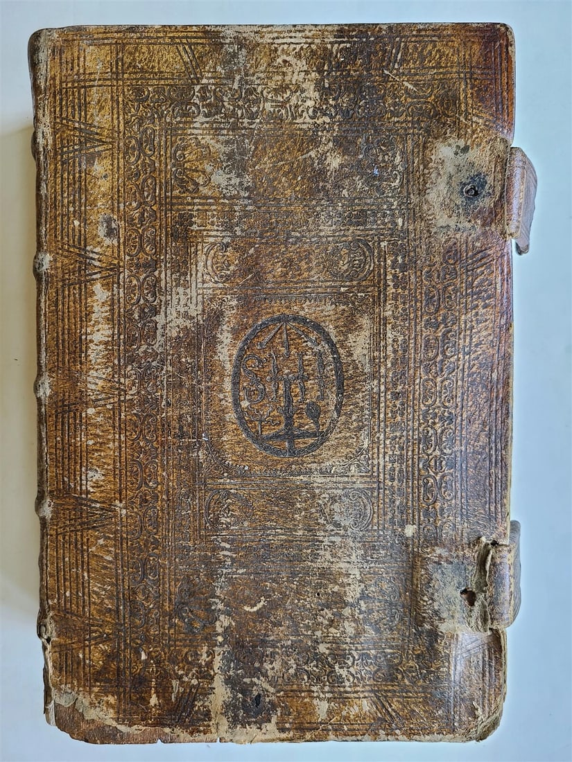 1582 BIBLE GERMAN ILLUSTRATED by Bocksberger & Jost Amman antique BIBLIA FOLIO - 4