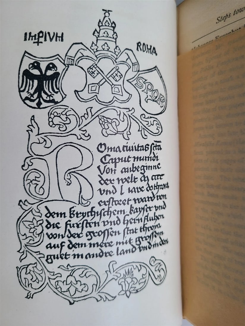 1893 EARLY PRINTED BOOKS by GORDON DUFF antique - 3