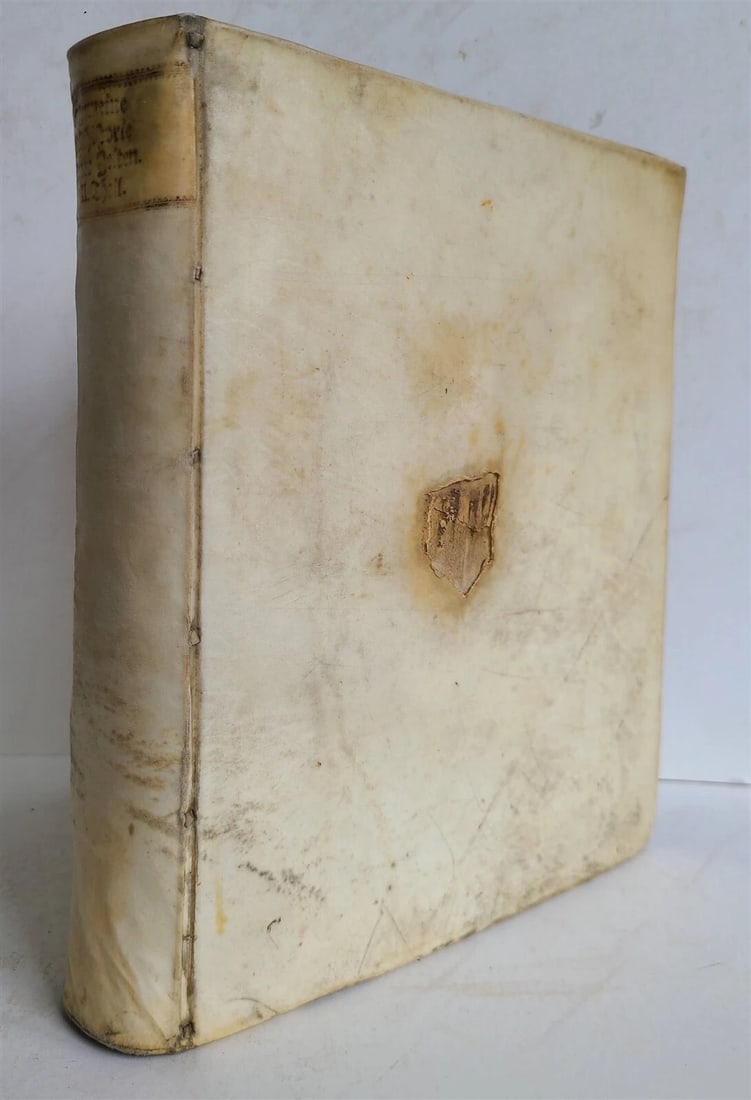 1759 HISTORY OF THE WORLD in GERMAN antique ILLUSTRATED w/VIEW of ISFAHAN vellum - 2