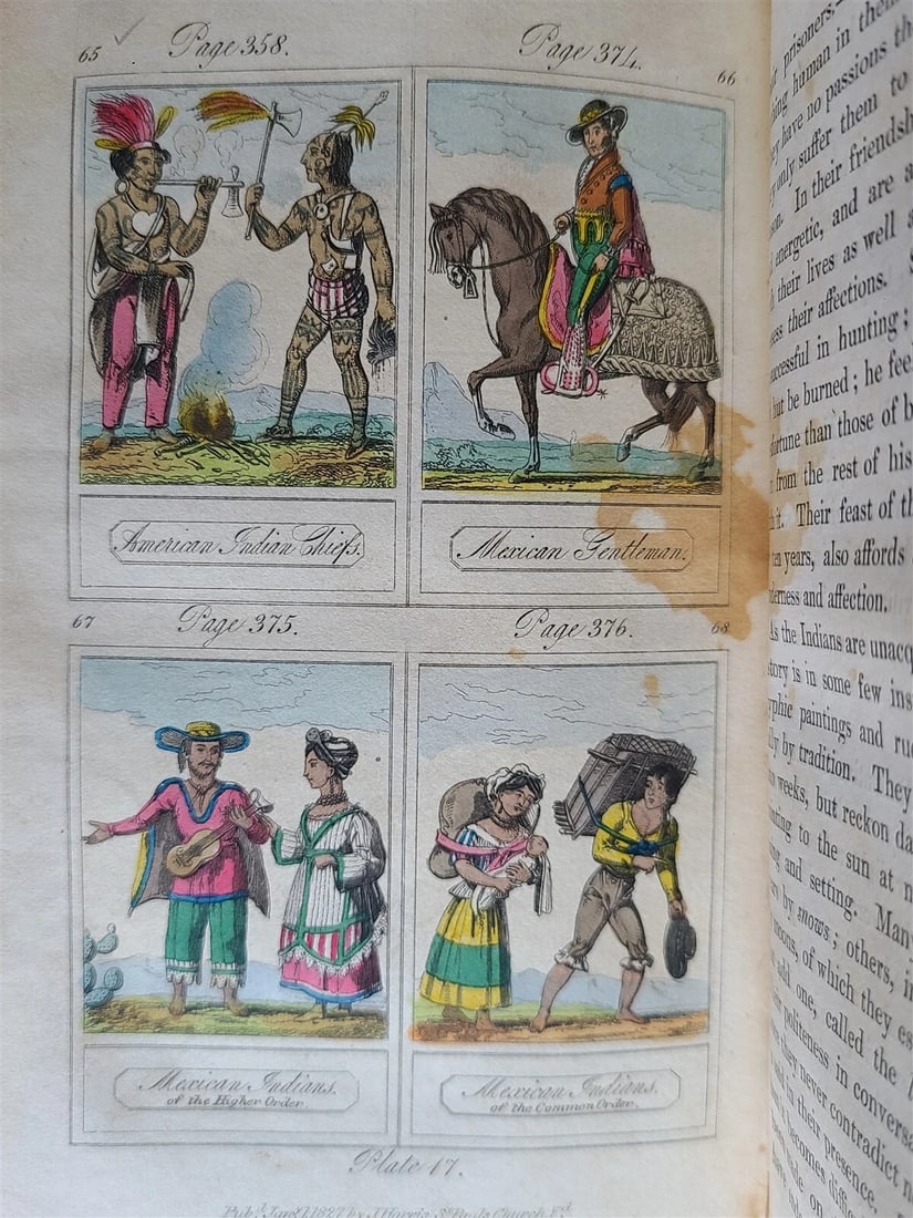 1827 COSMORAMA antique illustrated CHILDREN BOOK - 9