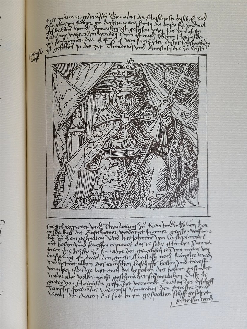 SABELLICUS HISTORY OF THE WORLD MANUSCRIPT ILLUSTRATED FACSIMILE EDITION 4 vols - 11