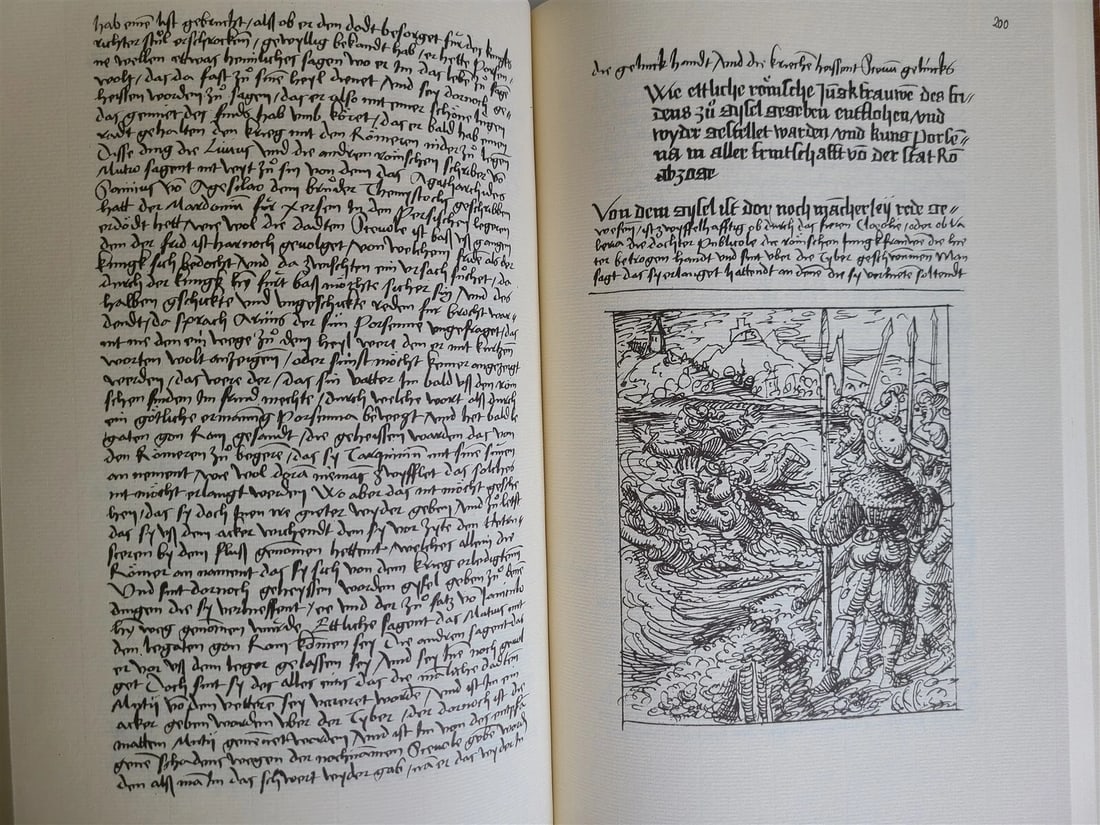 SABELLICUS HISTORY OF THE WORLD MANUSCRIPT ILLUSTRATED FACSIMILE EDITION 4 vols - 5