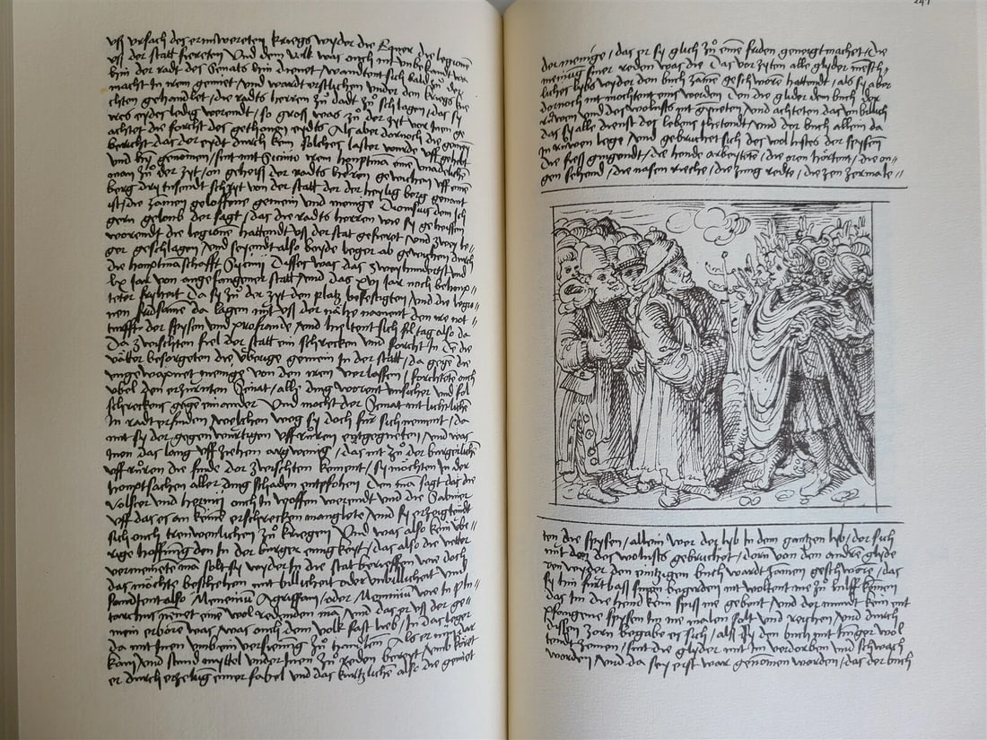 SABELLICUS HISTORY OF THE WORLD MANUSCRIPT ILLUSTRATED FACSIMILE EDITION 4 vols - 7