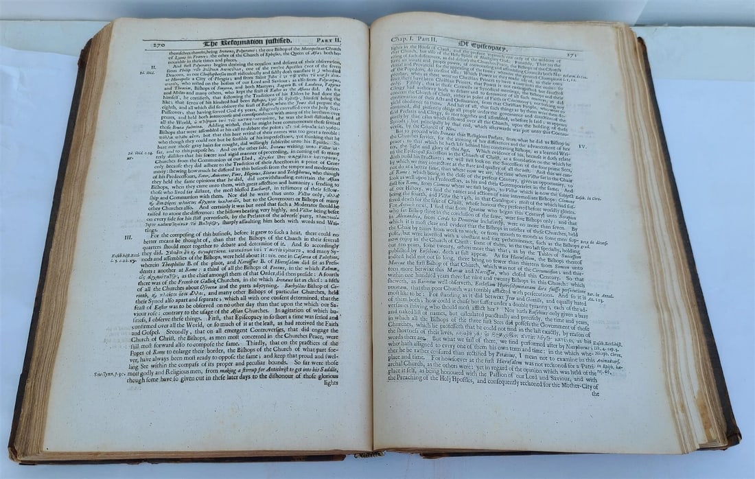 1681 Keimelia Ekklesiastika HISTORICAL TRACTS P. HEYLYN antique FOLIO in ENGLISH - 5