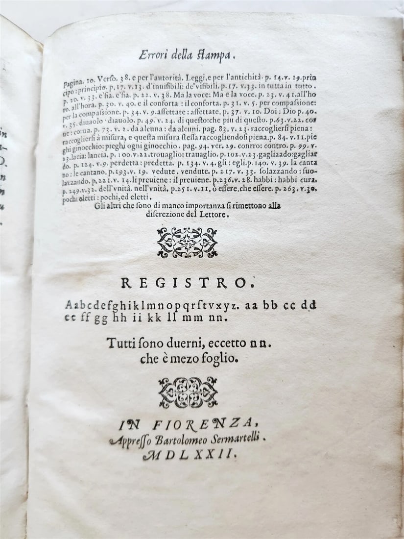 1572 DE SERMONI DI SAN CIPRIANO SAN BERNARDO & SANTO ANSELMO antique VELLUM - 3