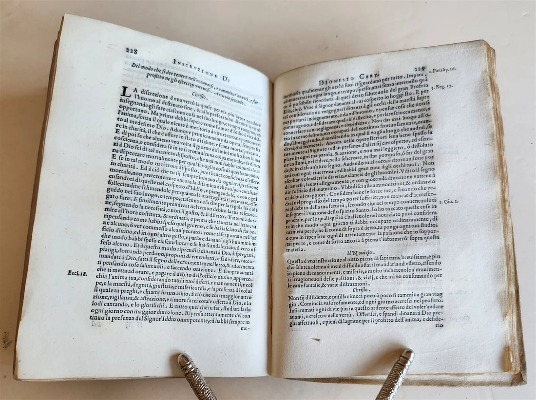 1572 DE SERMONI DI SAN CIPRIANO SAN BERNARDO & SANTO ANSELMO antique VELLUM - 7