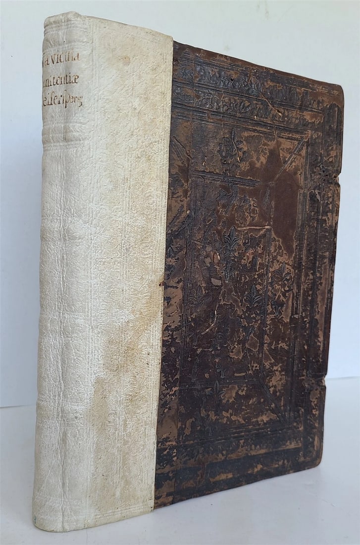 1511 POST-INCUNABULA Navicula penitentie antique ORIGINAL BINDING FIRST EDITION - 2