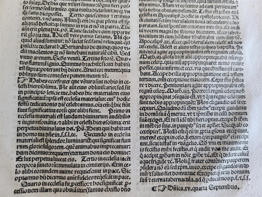 1511 POST-INCUNABULA Navicula penitentie antique ORIGINAL BINDING FIRST EDITION - 7