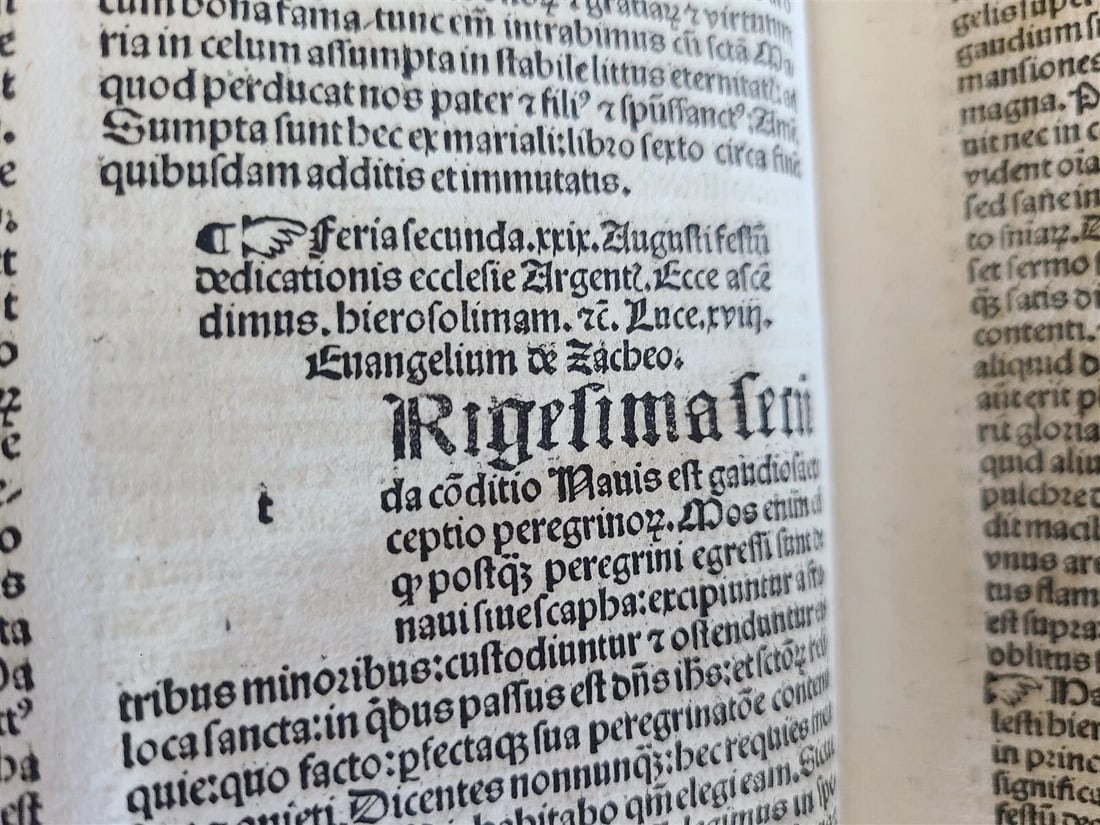 1511 POST-INCUNABULA Navicula penitentie antique ORIGINAL BINDING FIRST EDITION - 8