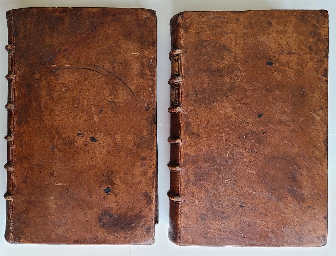 1733 BIBLE CONCORDANCE 2 volumes in LATIN antique MASSIVE FOLIO - 2