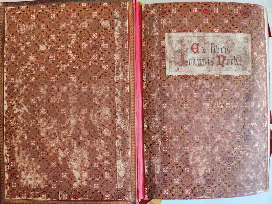 1929 MISSALE ROMANUM antique MASSIVE FOLIO FINE LEATHER BINDING - 7