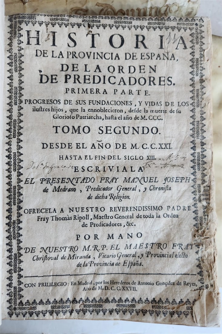 1725-34 HISTORY of SPAIN 5 VOLUMES antique VELLUM BOUND in SPANISH - 11