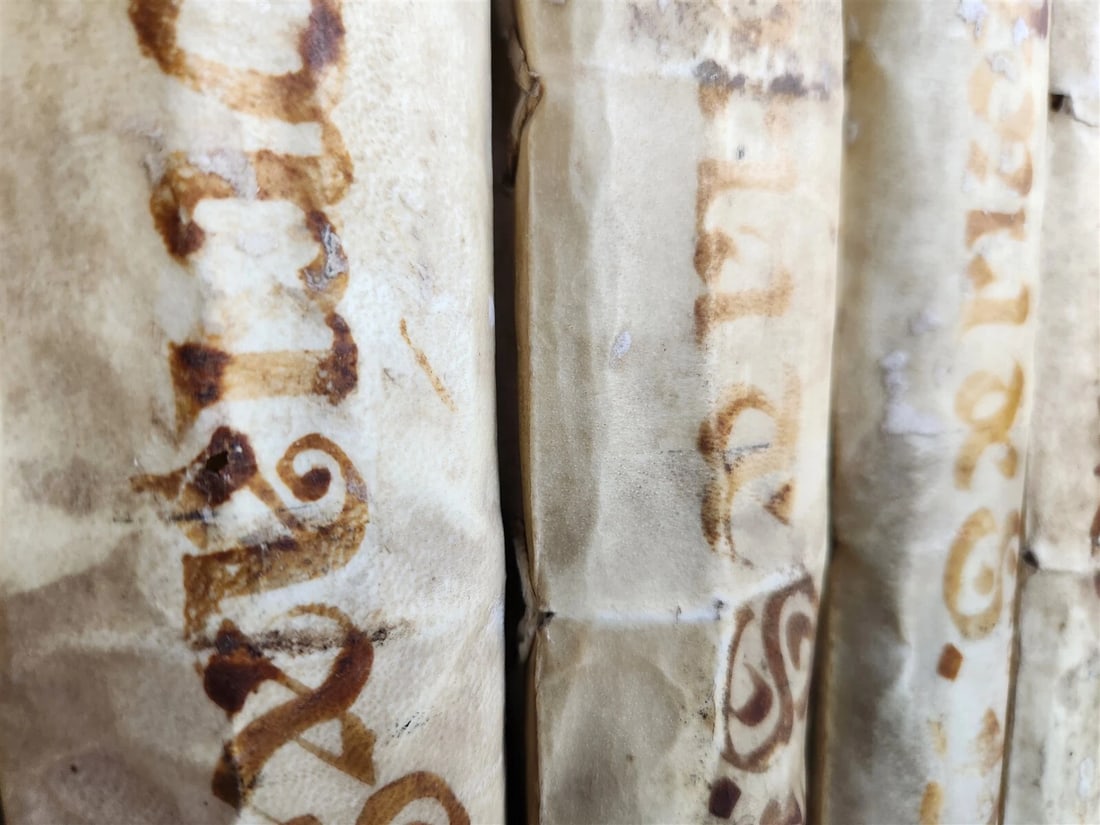 1725-34 HISTORY of SPAIN 5 VOLUMES antique VELLUM BOUND in SPANISH - 3