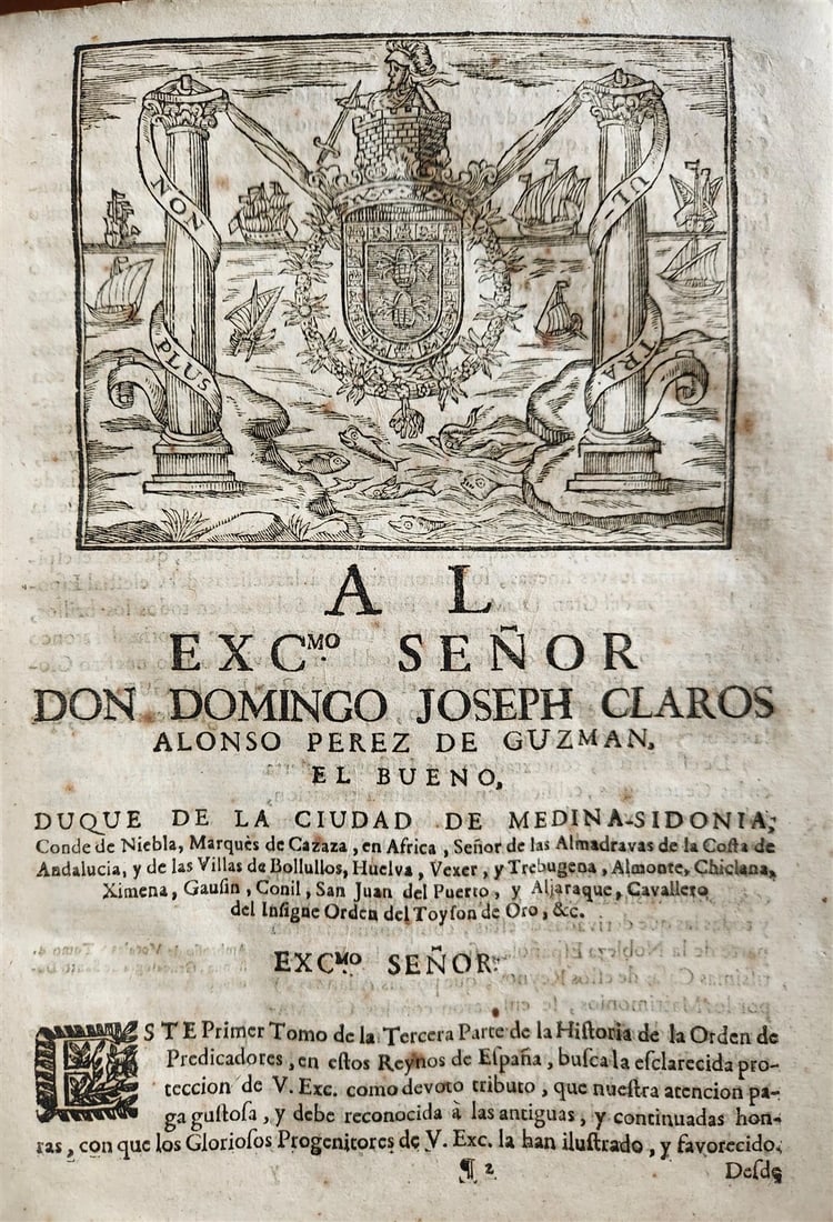 1725-34 HISTORY of SPAIN 5 VOLUMES antique VELLUM BOUND in SPANISH - 6