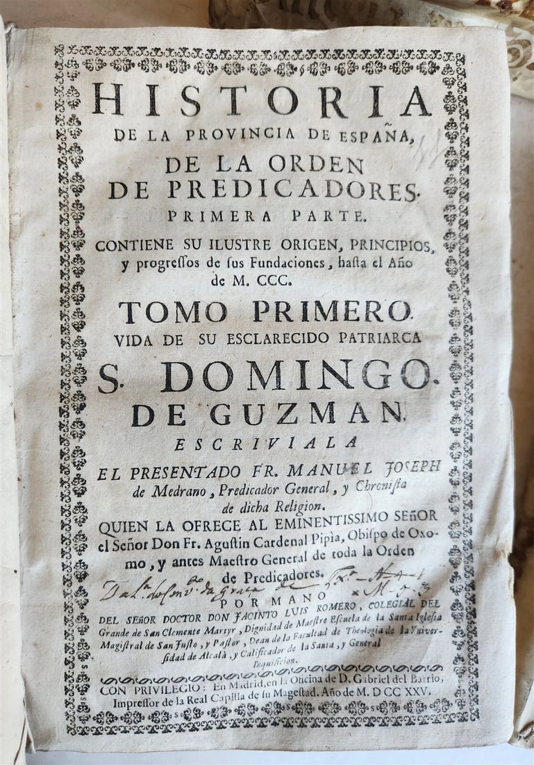 1725-34 HISTORY of SPAIN 5 VOLUMES antique VELLUM BOUND in SPANISH - 8