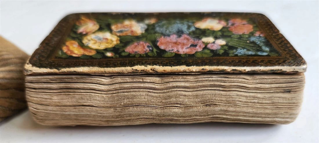 KORAN MANUSCRIPT 19th CENTURY antique QURAN book HAND WRITTEN - 9