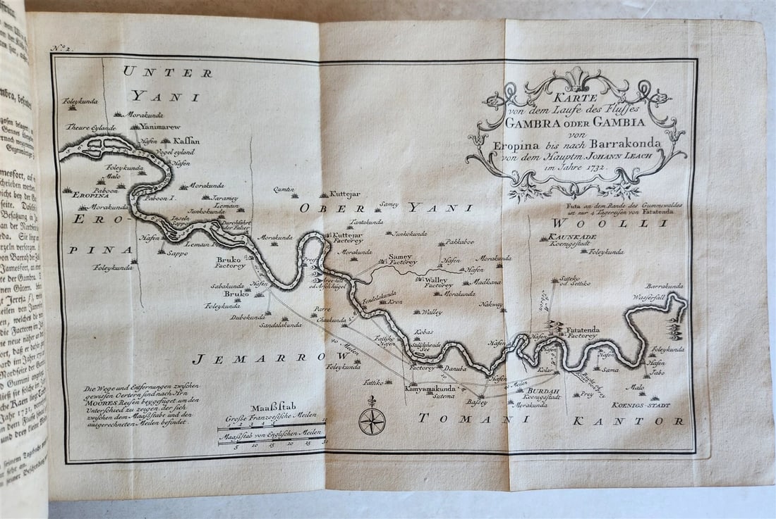 1748 HISTORY of TRAVELS Guinea Benin & Sierra Leone antique ILLUSTRATED - 4