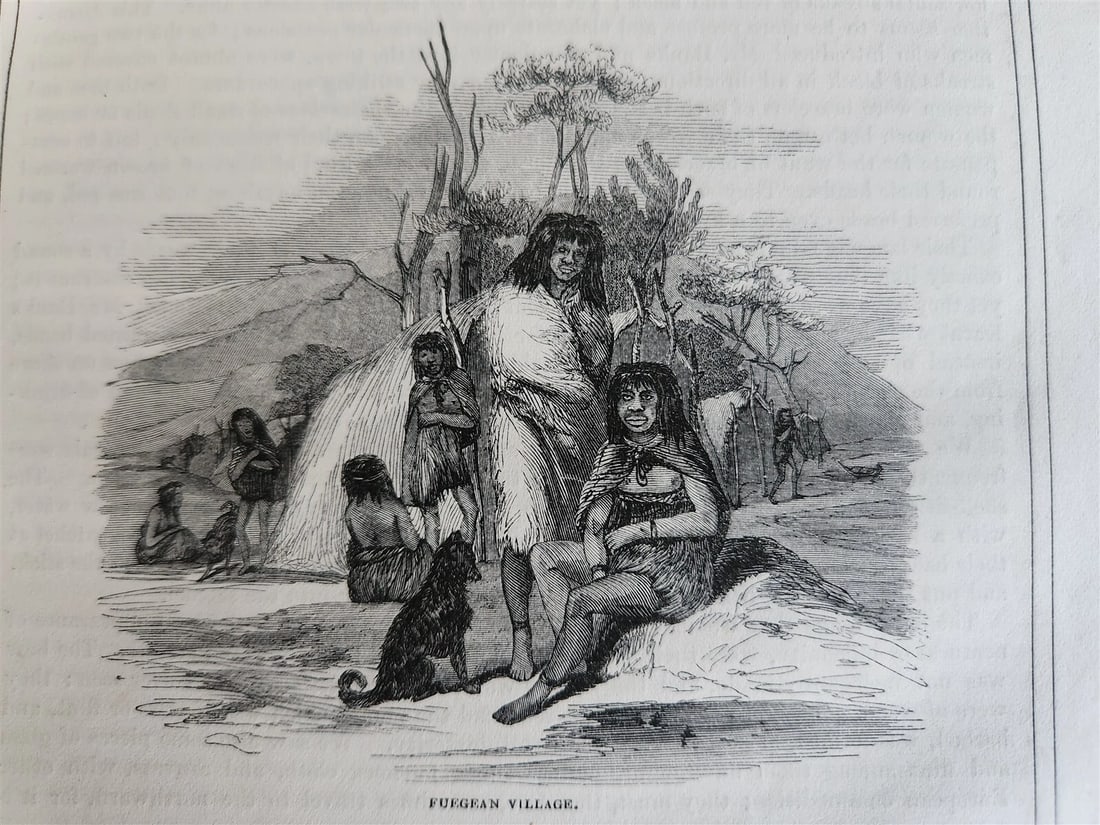 1860 VOYAGES of CAPTAIN COOK ROUND THE WORLD 2 vols ILLUSTRATED antique ENGLISH - 12