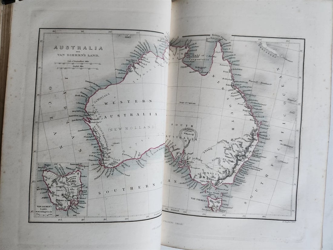 1860 VOYAGES of CAPTAIN COOK ROUND THE WORLD 2 vols ILLUSTRATED antique ENGLISH - 8