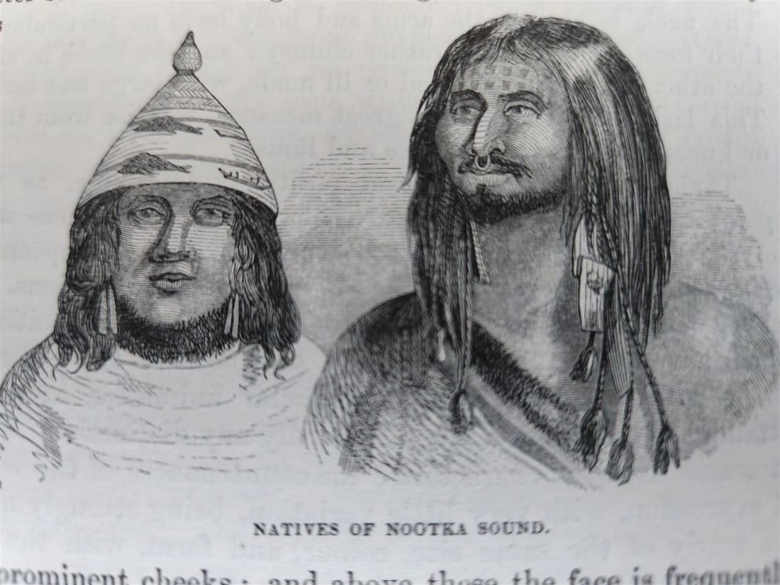 1860 VOYAGES of CAPTAIN COOK ROUND THE WORLD 2 vols ILLUSTRATED antique ENGLISH - 9