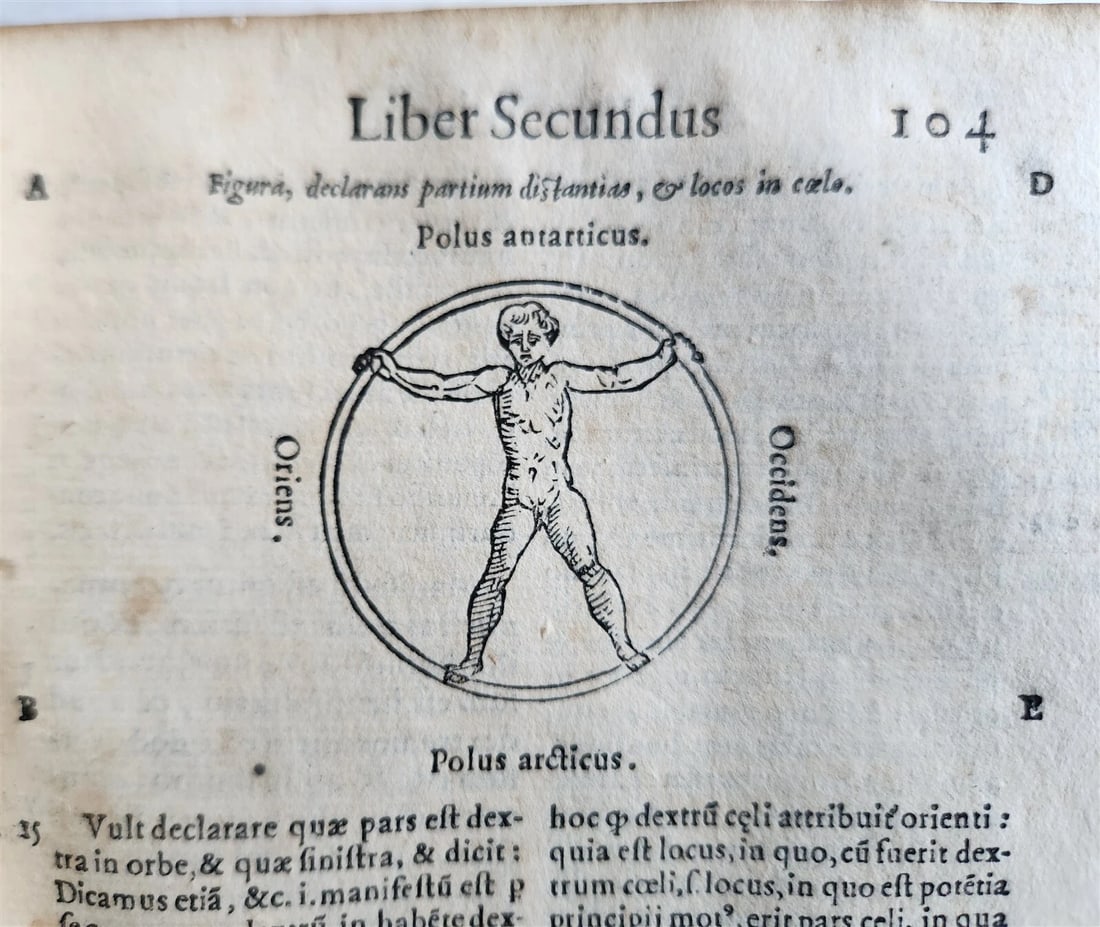 1574 ARISTOTLE 6 VOLS SET ILLUSTRATED antique VELLUM BINDINGS MANUSCRIPT SPINES - 10