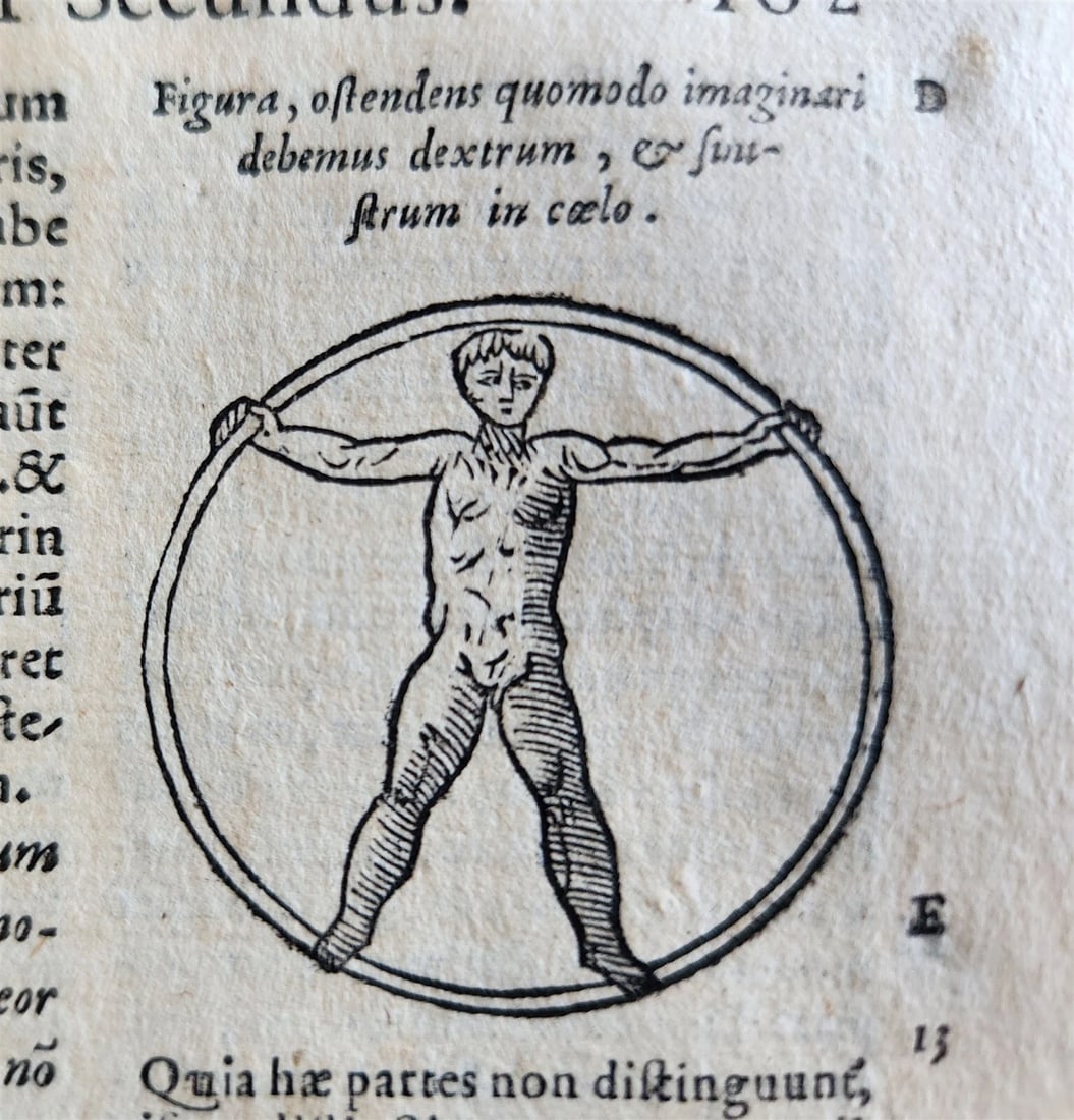 1574 ARISTOTLE 6 VOLS SET ILLUSTRATED antique VELLUM BINDINGS MANUSCRIPT SPINES - 11