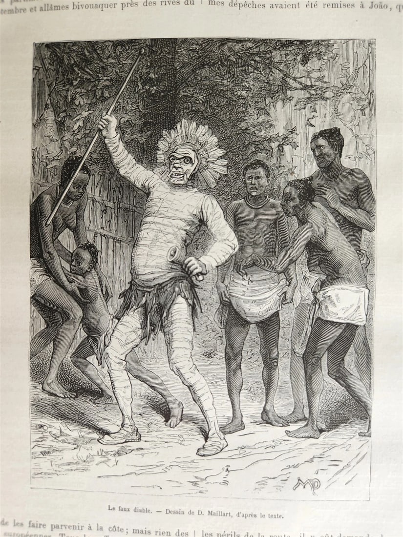 1877 HISTORY VOYAGES ILLUSTRATED antique COLOMBIA AFRICA MONGOLIA VIETNAM: Title: 1877 HISTORY VOYAGES ILLUSTRATED antique COLOMBIA AFRICA MONGOLIA VIETNAM Description: LE TOUR DE MONDE Nouveau Journal des Voyages. Publie sous la direction de E.Charton. [Published under the