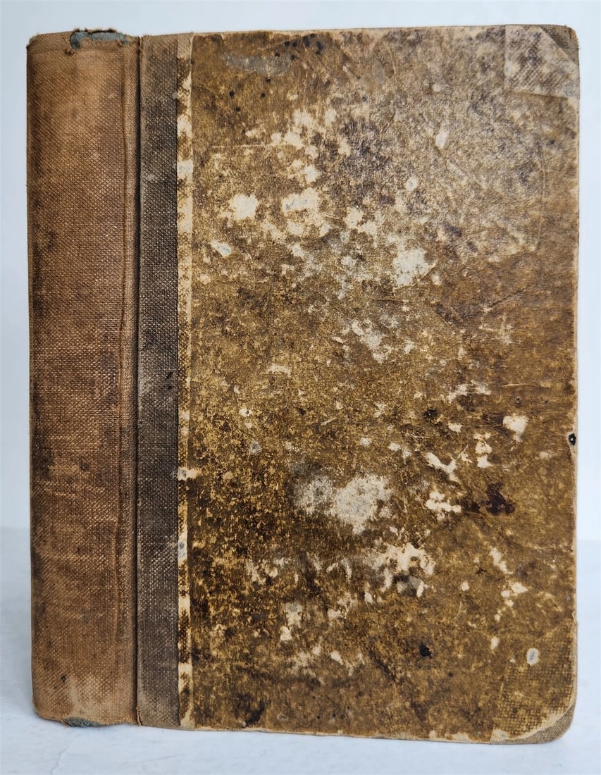 1852 POCKETBOOK for SONE MASONS CARPENTERS FOREMEN antique ILLUSTRATED in GERMAN (1 of 9)