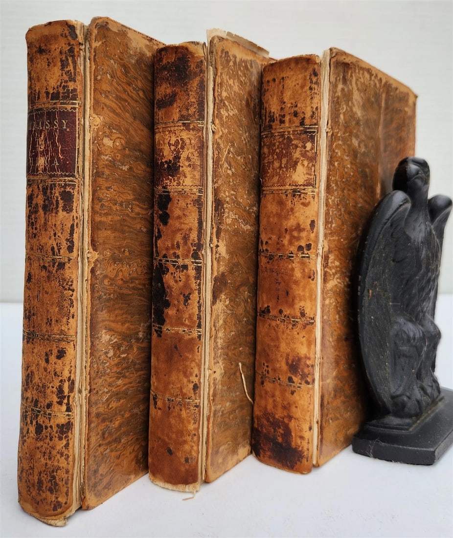 1797 EMBASSY ACCOUNT from KING of GREAT BRITAIN to EMPEROR of CHINA antique 3 v. - 2