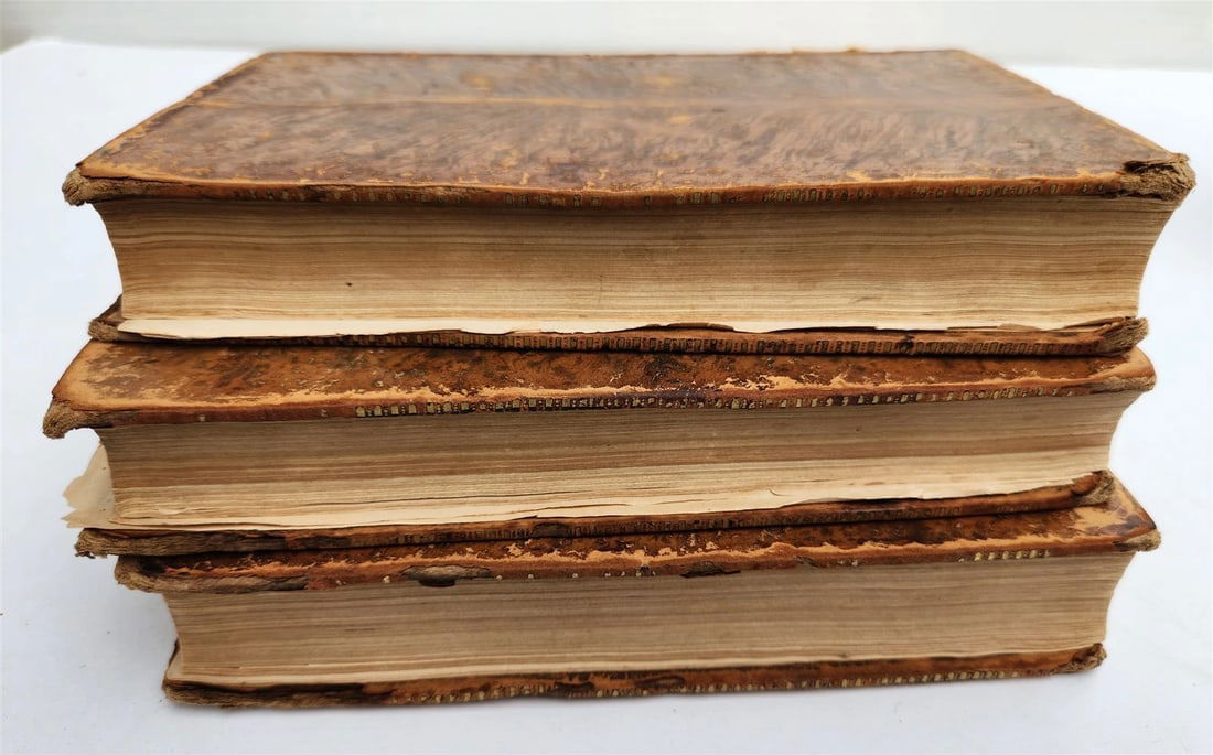 1797 EMBASSY ACCOUNT from KING of GREAT BRITAIN to EMPEROR of CHINA antique 3 v. - 3