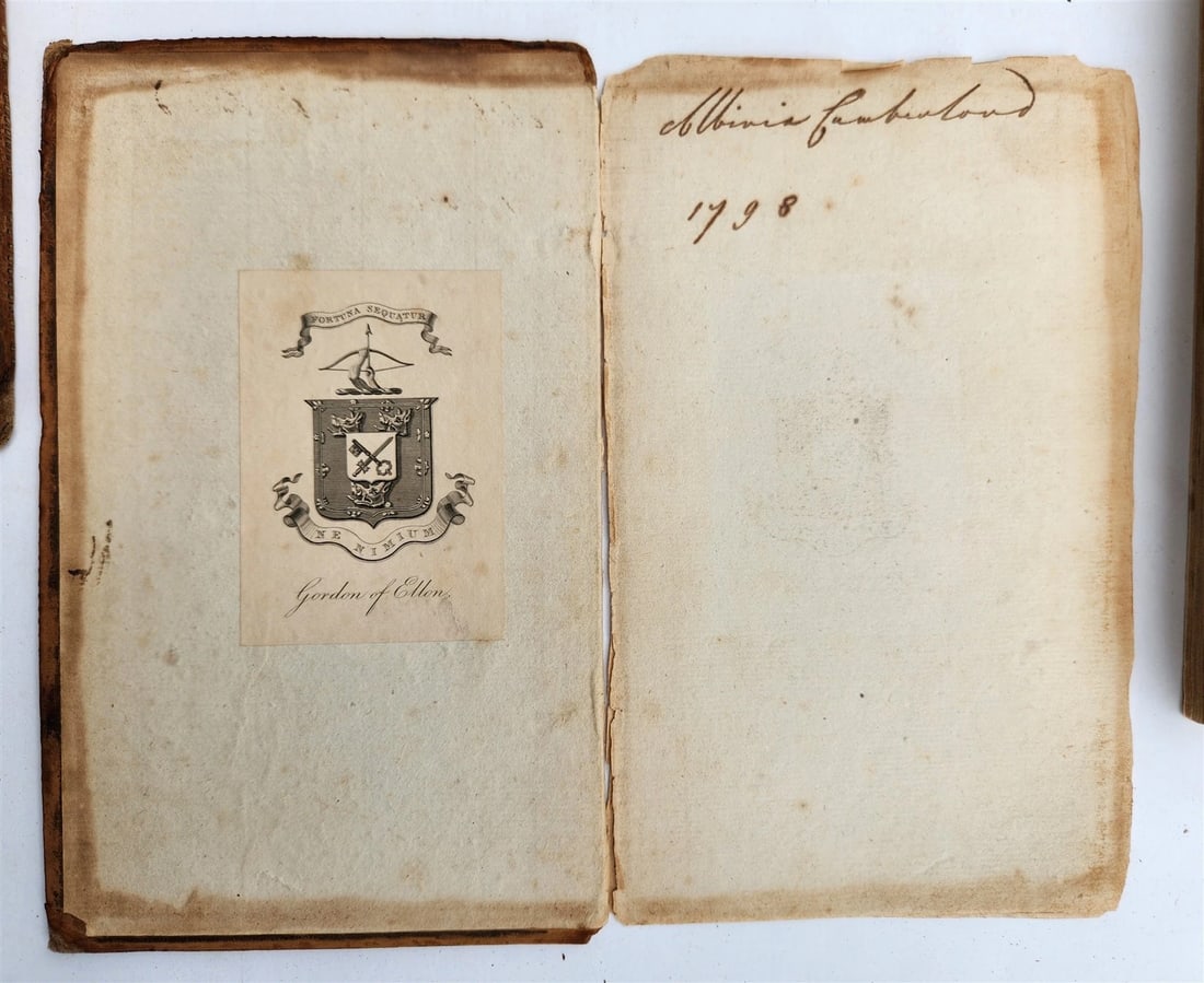 1797 EMBASSY ACCOUNT from KING of GREAT BRITAIN to EMPEROR of CHINA antique 3 v. - 8