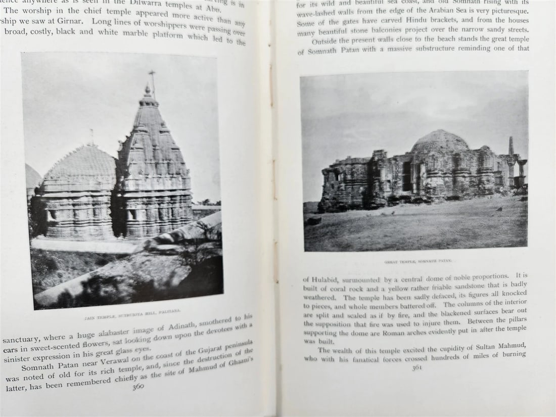 1904 Through Town & Jungle 14,000 Miles A-Wheel ... INDIA ILLUSTRATED antique - 8