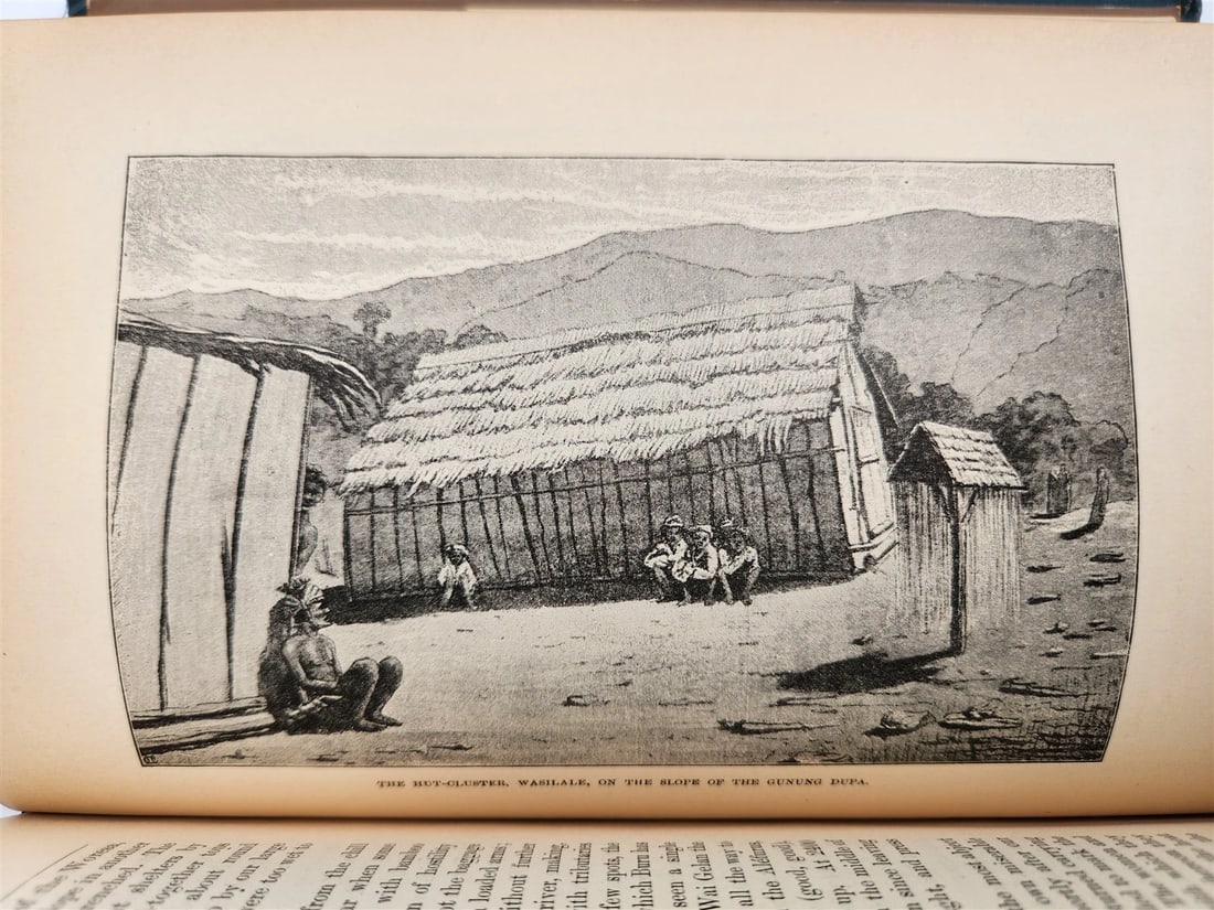 1885 Naturalist's Wanderings in the Eastern Archipelago antique Java Sumatra - 11