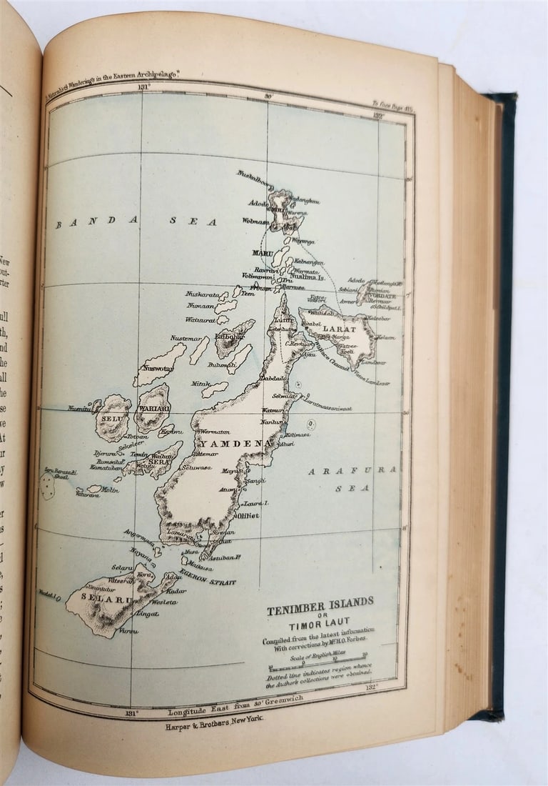 1885 Naturalist's Wanderings in the Eastern Archipelago antique Java Sumatra - 13