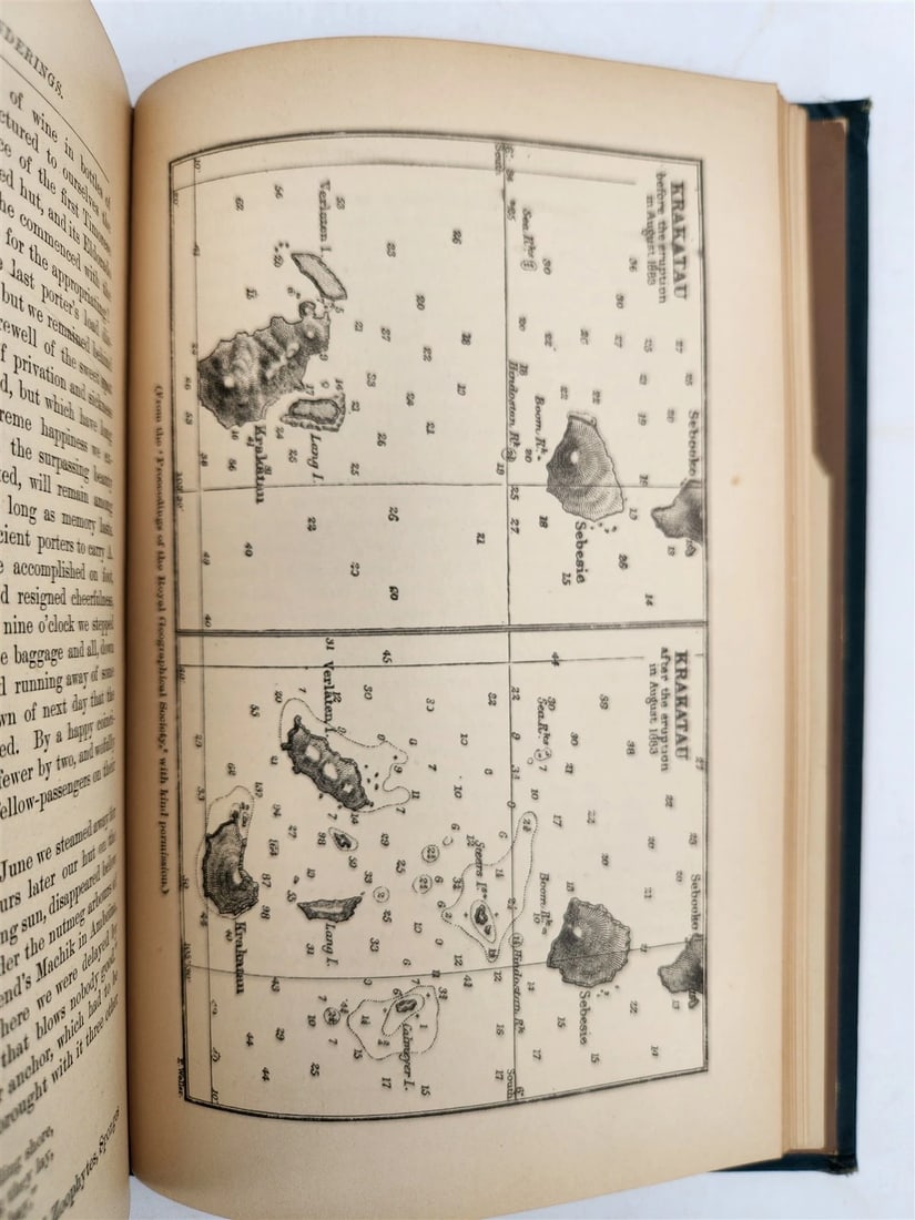 1885 Naturalist's Wanderings in the Eastern Archipelago antique Java Sumatra - 5