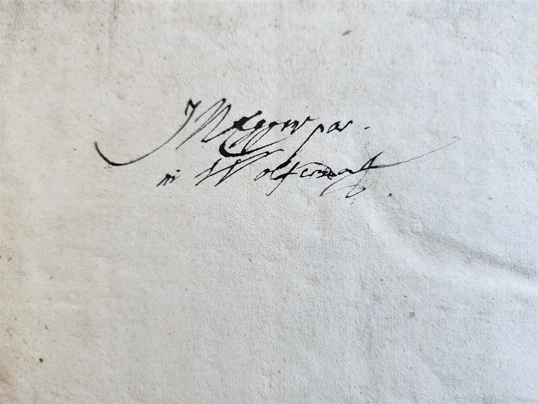 1709 THEOLOGY by PAUL LAYMANN antique BLIND STAMPED PIGSKIN BOUND FOLIO - 7