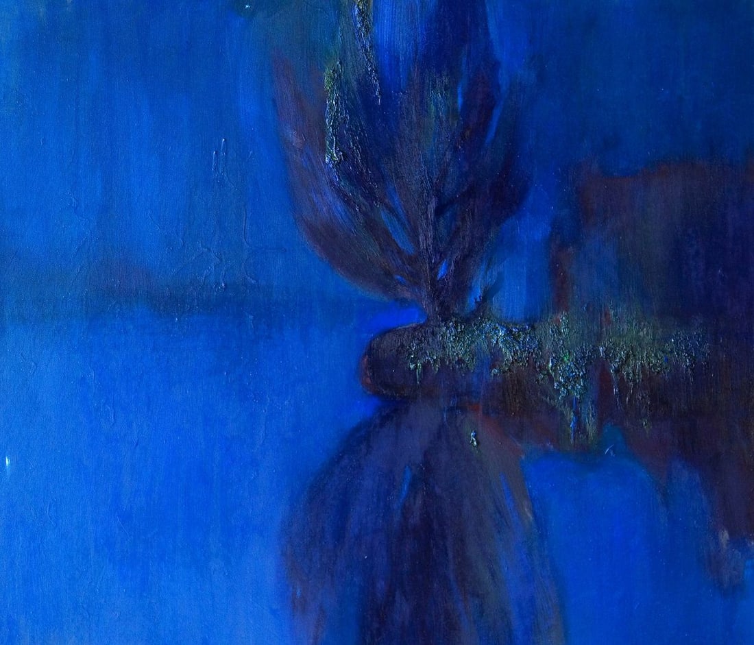 Oil painting Fog on the lake Natalia Korf-Ivaniuk - 3