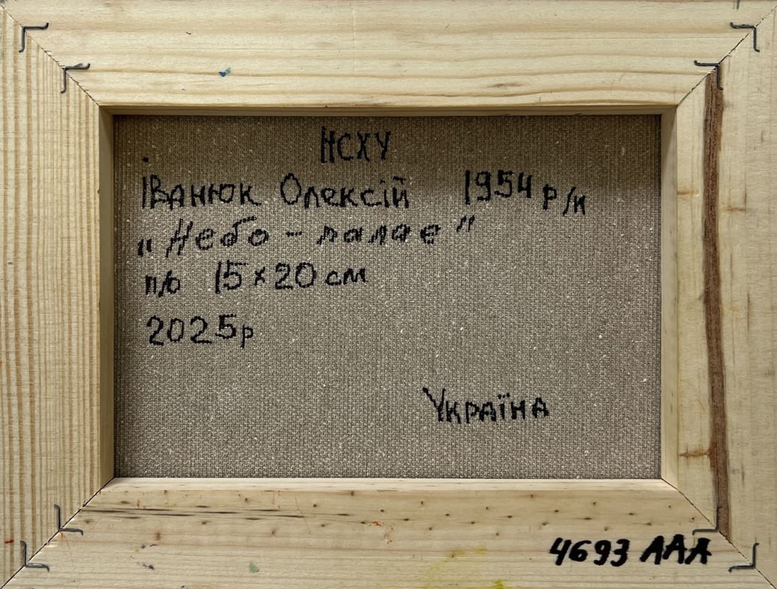 Oil painting The summer sky is burning Alex Kalenyuk - 8