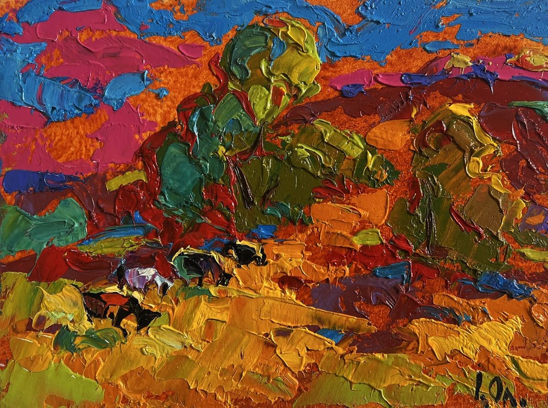 Oil painting Colors of Autumn Alex Kalenyuk - 3