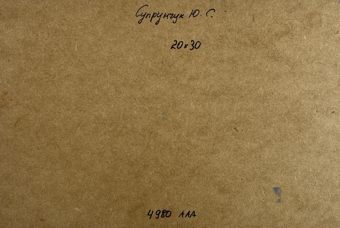 Oil painting Orange sunset over the river Yuriy Suprunchuk - 10