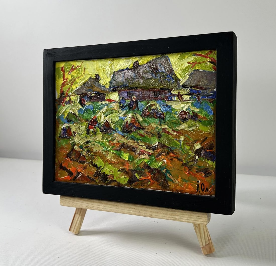 Oil painting Autumn gardens Alex Kalenyuk - 2