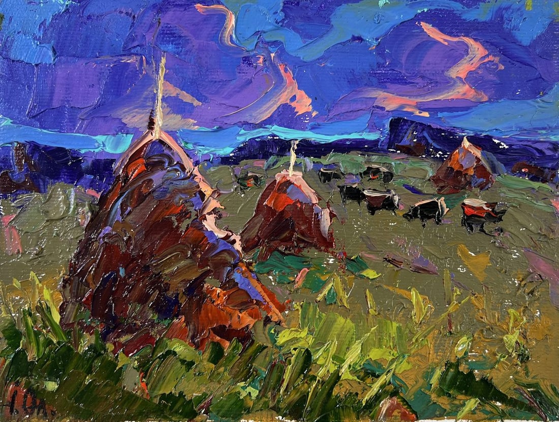 Oil painting Colors of ?vening Alex Kalenyuk - 3