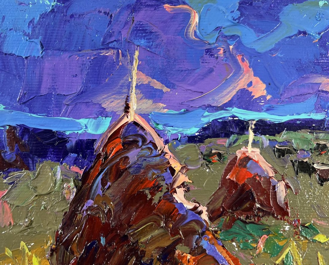 Oil painting Colors of ?vening Alex Kalenyuk - 7