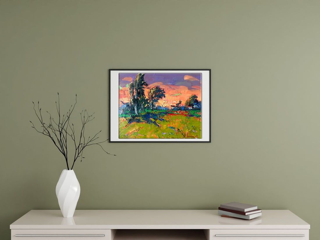 Oil painting Evening Kalenyuk Alex - 2