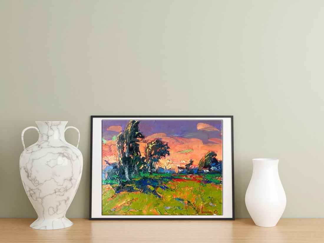 Oil painting Evening Kalenyuk Alex - 3