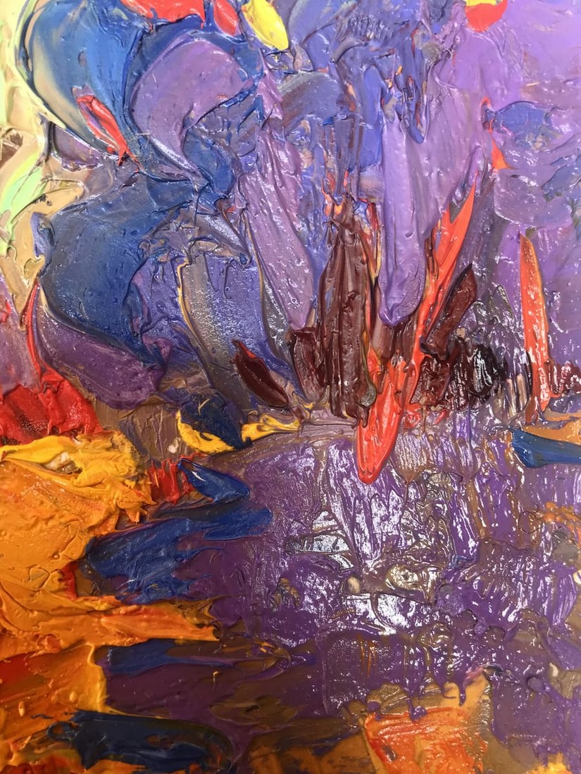 Oil painting A warm autumn evening Kalenyuk Alex - 10