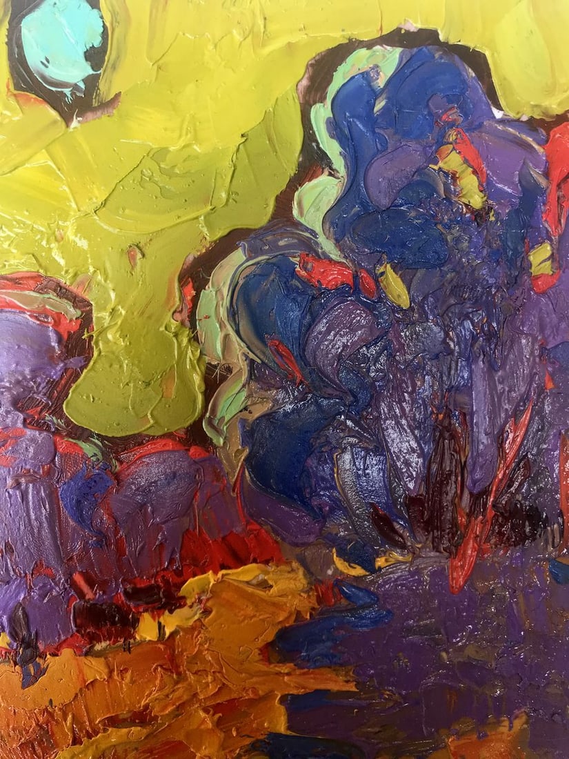 Oil painting A warm autumn evening Kalenyuk Alex - 4