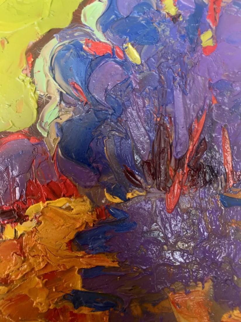 Oil painting A warm autumn evening Kalenyuk Alex - 7