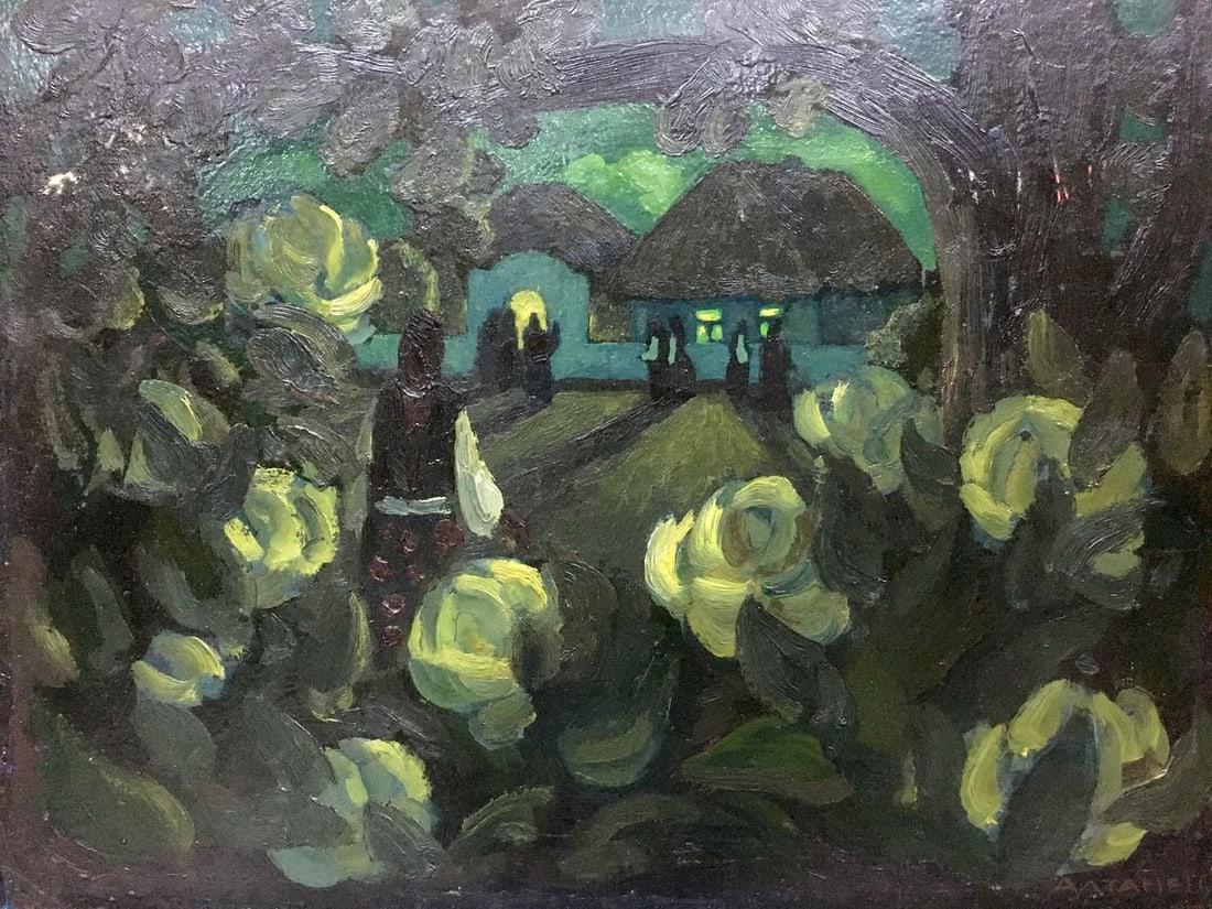 Oil painting Holiday Altanets Valentin Ivanovich (1 of 11)