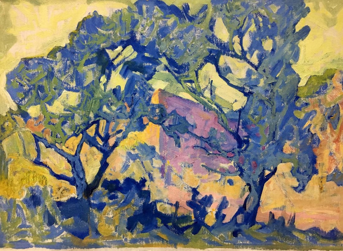 Oil painting Evening came Kiyansky Yuri Ivanovich (1 of 10)